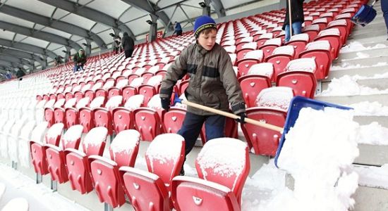 В Чехии беда со снегом, фото idnes.cz
