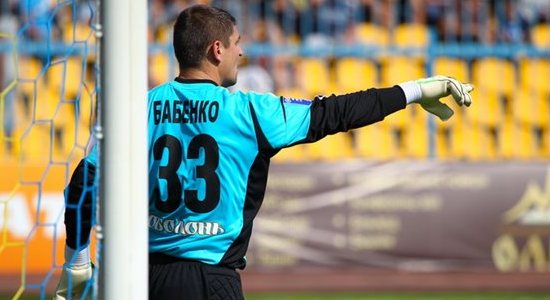 Дмитрий Бабенко несколько раз выручал Говерлу, фото Football.ua