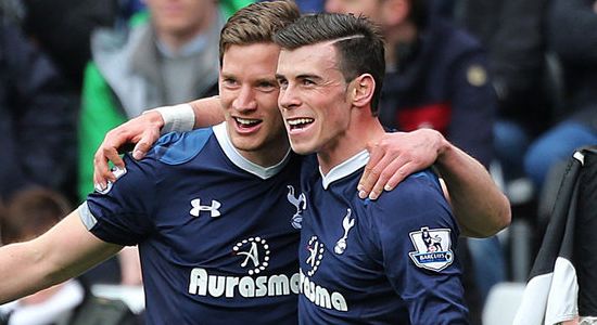 Вертонген и Бэйл, фото skysports.com