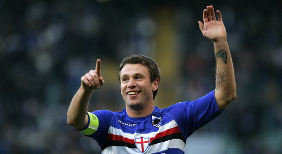 Кассано в составе Сампы, Getty images