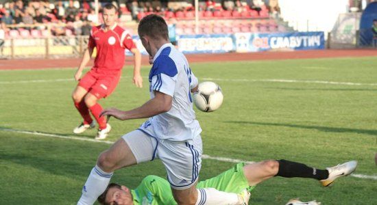 Реал Фарм однажды уже забирал очки у Славутича, фото fcslavutich.ck.ua