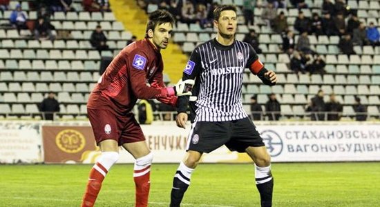 Кршеван Сантини и Александр Грицай, фото Олега Дубины, Football.ua
