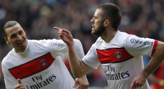 Менез и Ибрахимович забили по голу, lequipe.fr