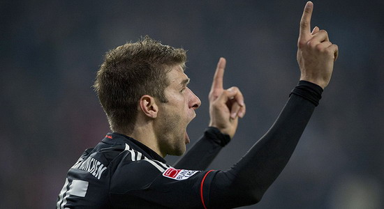 Томас Мюллер, bundesliga.com