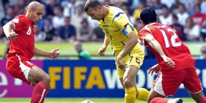 Победный гол с пенальти забил Андрей Шевченко, AFP