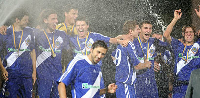 Киевляне ликуют! www.fcdynamo.kiev.ua