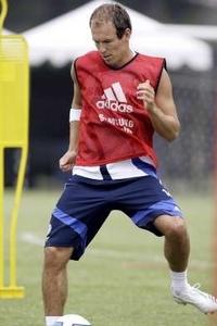 Арьен Роббен, фото reuters