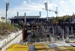 Горе-стройка возле НСК 