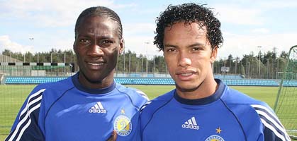 Бангура и Майкл - надежда Киева в Европе, фото fcdynamo.kiev.ua