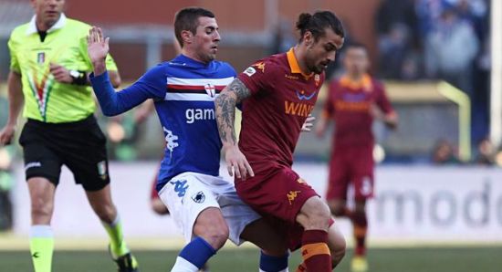 Крстичич против Ромы, фото AP 