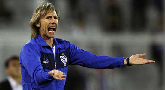 Тренер Велеса Рикардо Гарека, ole.com.ar