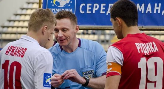 Сергей Рудыка в матче с Арсеналом, фото Бориса Дворного, Football.ua