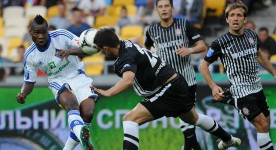 Браун Идейе забил дважды, фото Ильи Хохлова, Football.ua