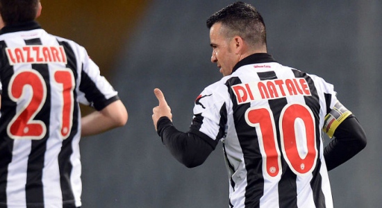 Ди Натале победил Лацио, Getty Images