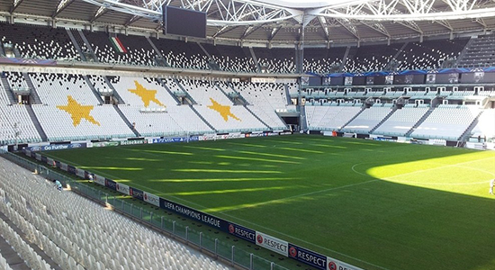 Пустой Ювентус Стэдиум, maidirecalcio.com