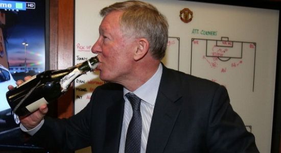 Фергюсон празднует, Getty Images