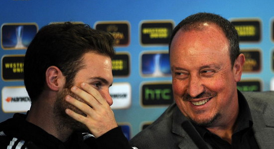 Мата и Бенитес, Getty images