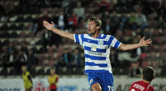 Сергей Кузнецов отличился забитым голом, fcsevastopol.com