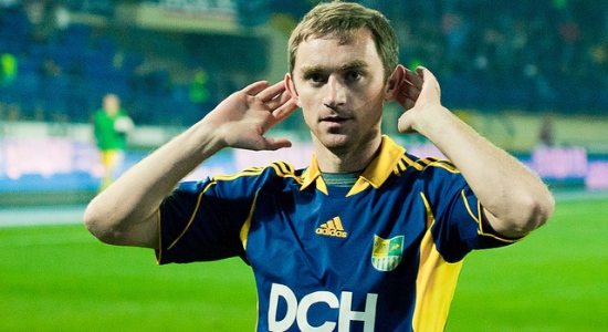 Андрей Воробей дебютировал в Гелиосе, фото lugansk-football.com 