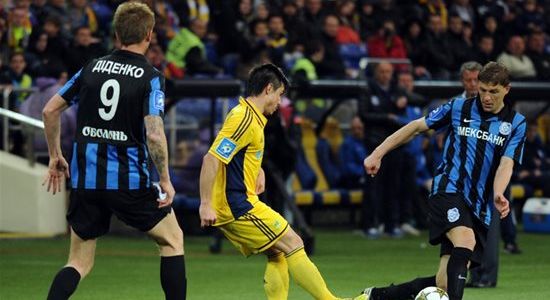 Диденко в игре с Металлистом, фото Дмитрий Неймырок, Football.ua
