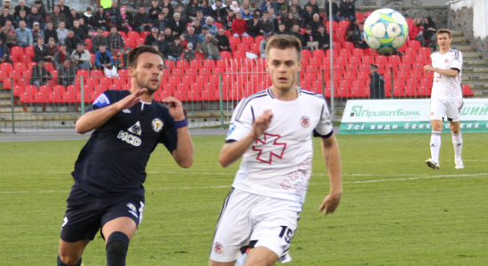 Металлург сильнее Волыни. Фото fcvolyn.net