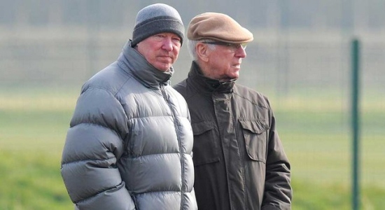 Фергюсон в компании Чарльтона, Getty Images