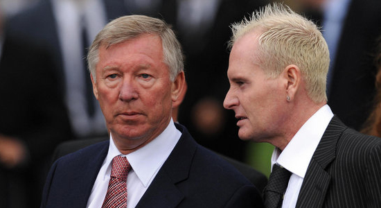 Сэр Алекс Фергюсон и Пол Гаскойн, skysports.com