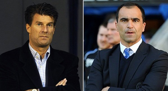 Микаэль Лаудруп и Роберто Мартинес, Getty Images