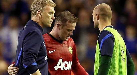 Мойес и Руни, фото uk.eurosport.yahoo.com