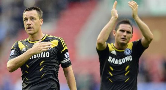 Терри и Лэмпард, фото mirror.co.uk