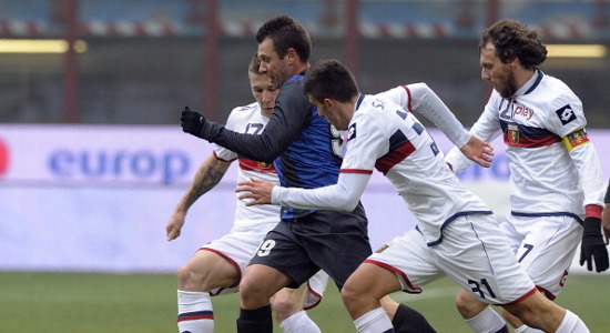 Антонио Кассано сыграет против Дженоа. Фото Getty Images