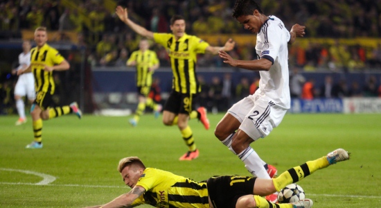 Варан в матче с Боруссией Д, Getty Images