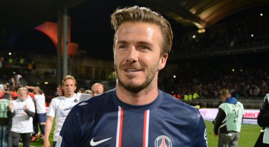 Бекхэма полюбили в Париже. Фото AFP