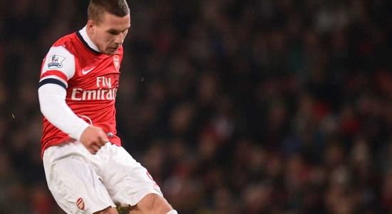 Лукас Подольски, фото skysports.com