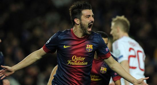 Давид Вилья, фото skysports.com