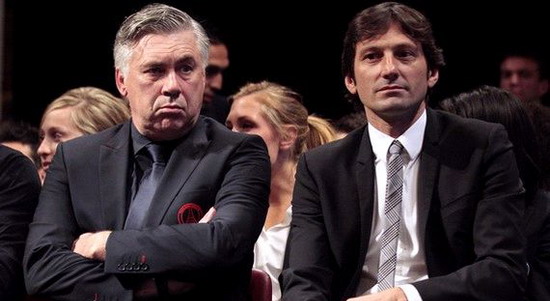 Анчелотти и Леонардо, Getty images