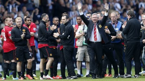 Последний выход сэра Алекса, bbc.co.uk