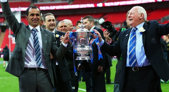 Роберто Мартинес и Дэйв Уилан, Getty Images