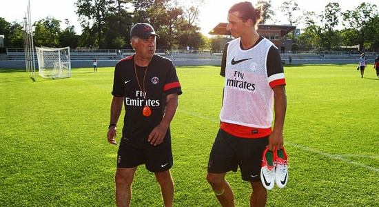 Карло Анчелотти и Златан Ибрахимович, mlssoccer.com