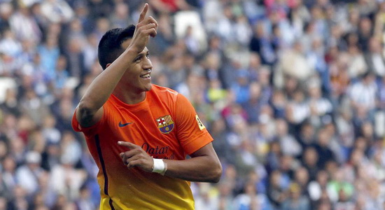 Алексис Санчес открыл счет на Корнелье Эль Прат, фото as.com