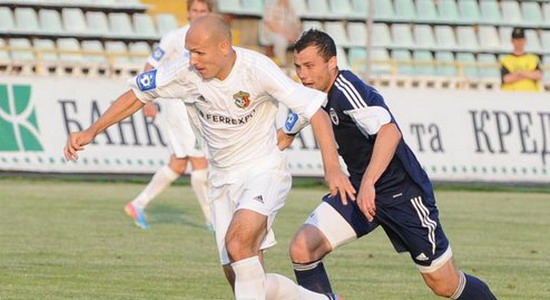 Кривошеенко рвется вперед, vorskla.com.ua