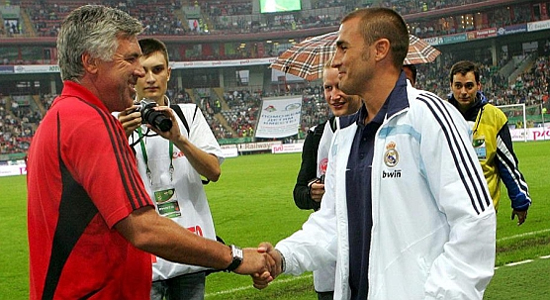 Карло Анчелотти и Фабио Каннаваро, Getty Images