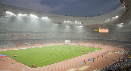 Стадион Птичье гнездо в Пекине, фото Getty Images