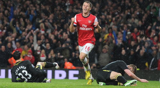 Аарон Рэмси, Getty Images