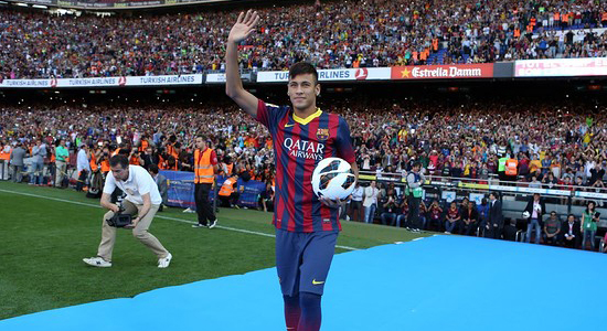 Неймар, fcbarcelona.com