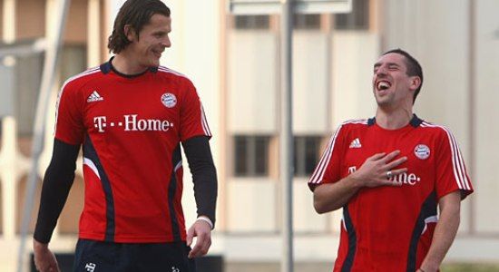 Ван Бюйтен и Рибери, фото spox.com