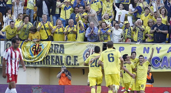 Вильярреал ликует, фото marca.com 