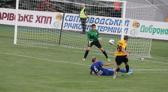 Коломоец забивает один из своих голов в «бронзовом матче», pfcalexandria.com.ua