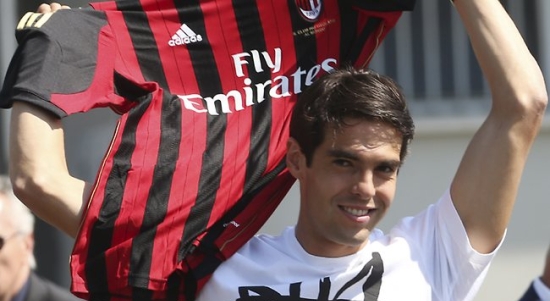 Кака вернулся в Милан, фото news.com.au 