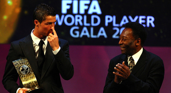 Криштиану Роналду и Пеле, Getty Images